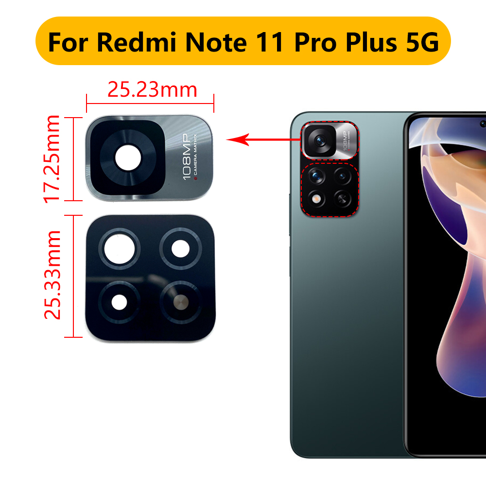 2PCS，NEW Back Rear Camera Glas - Photography Kit Xiaomi recension och pris
