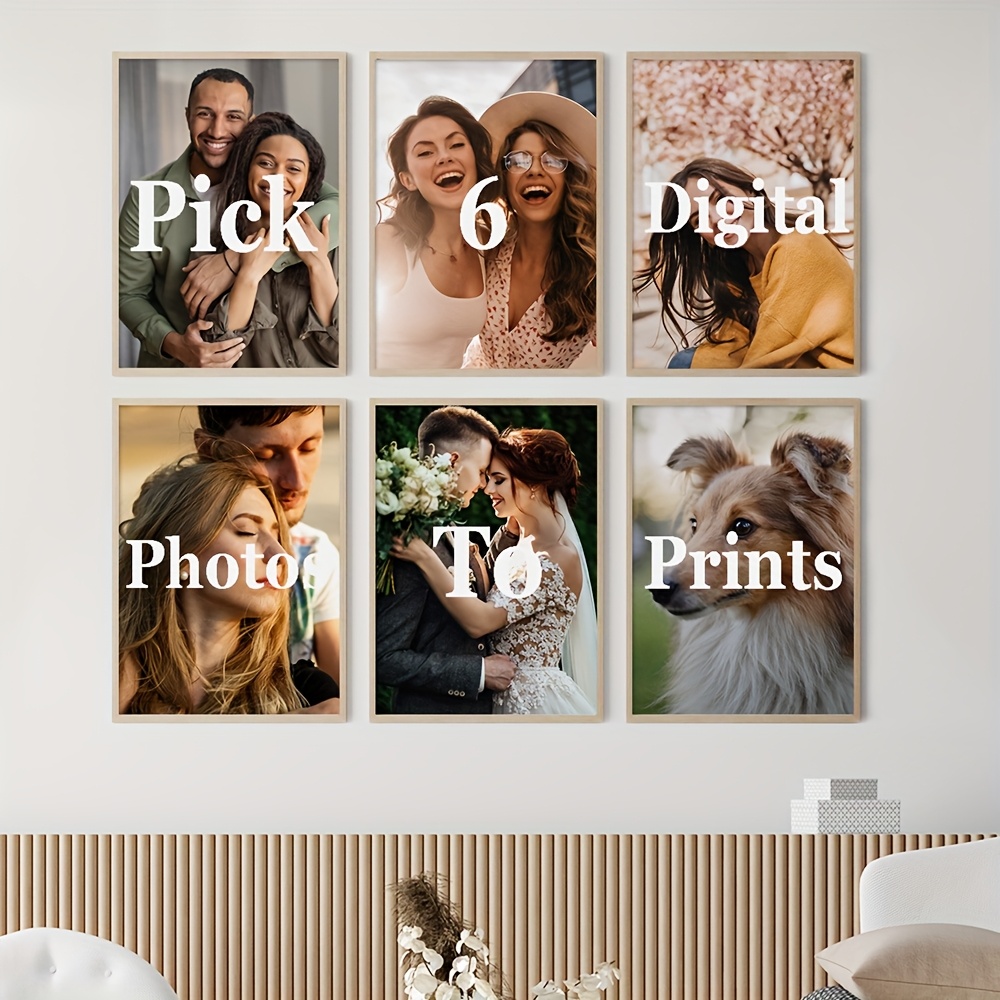 6pcs/set Custom Canvas Prints  - Photography Interior recension och pris